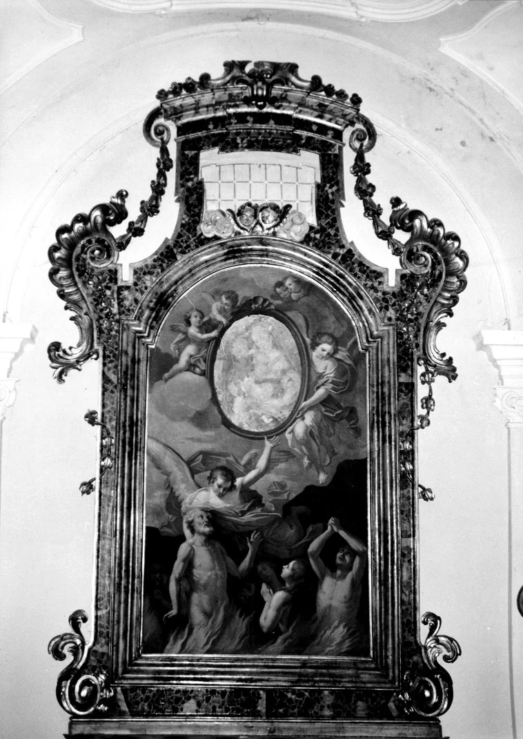 Anime del purgatorio - Chiesa di San Filippo, Montefiore dell'Aso , Ascoli Piceno, attribuito